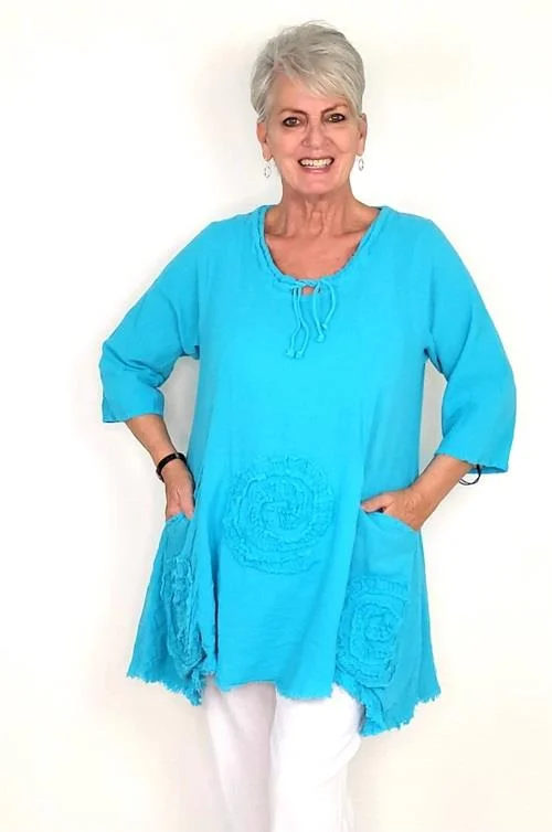 Oh My Gauze Circle Tunic