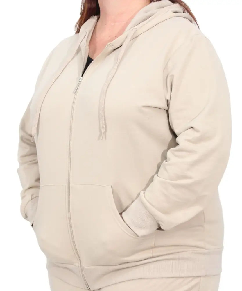 Ladies Plain Hoody