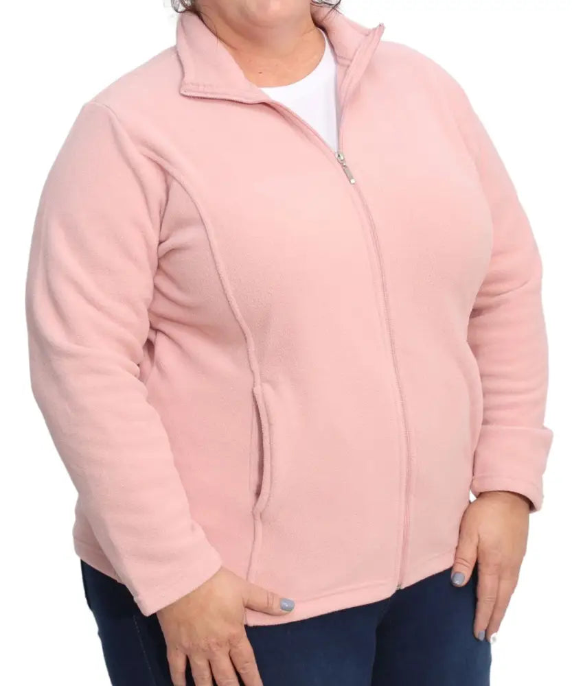 Ladies Long Sleeve Fleece Jacket