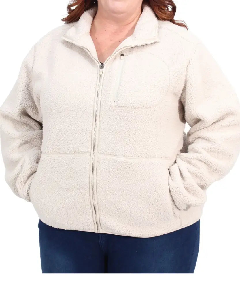 Ladies Teddy Fleece Jacket