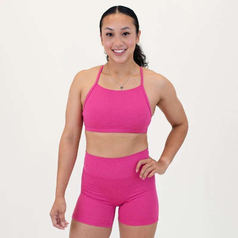 Chloe High Neck Sports Bra - Light Support